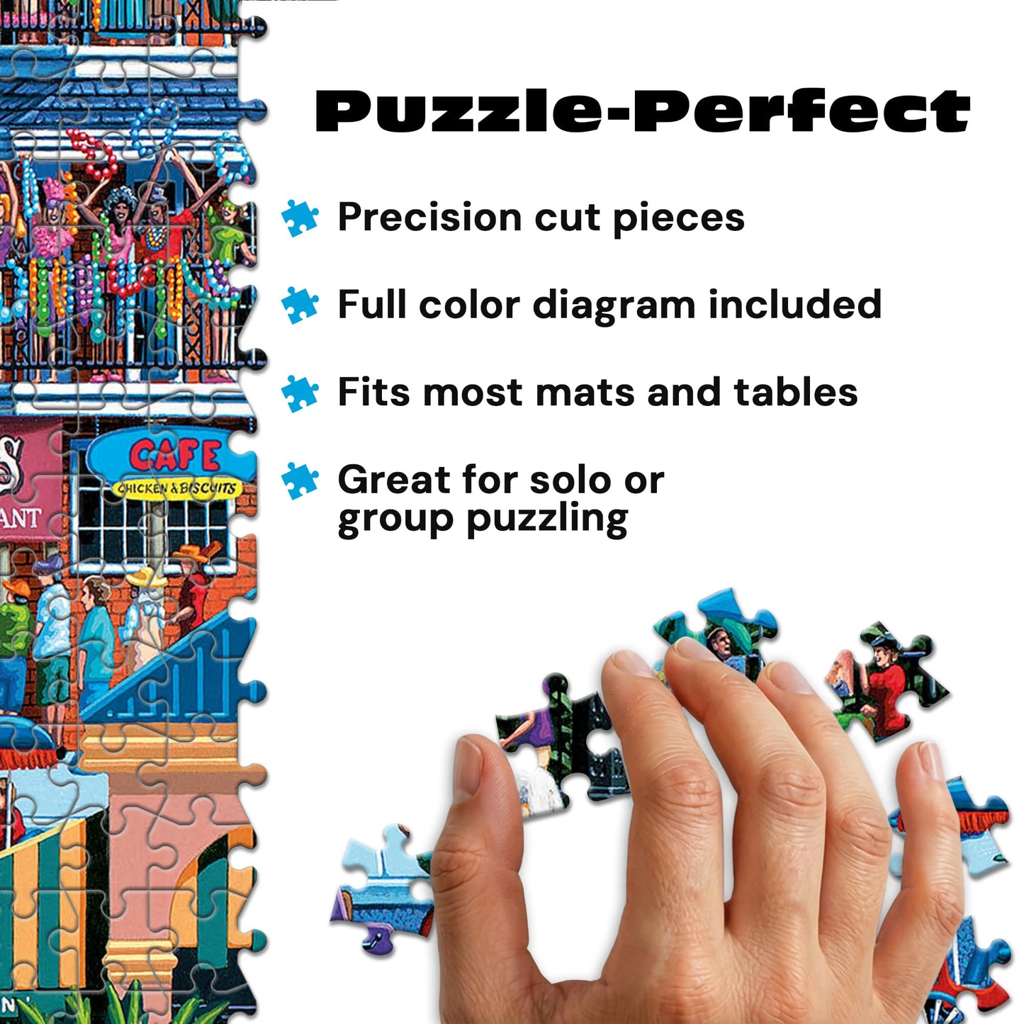 Buffalo Games - Eric Dowdle New Orleans - 1000 Piece Puzzle for Adults
