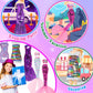 BLIJOLA Doll Clothes 5 Sets Sequins Dresses for 11.5 inch Girl Doll Including 2 Mermaid Clothes Swimwear 1 Evening Dress 2 Casual Dresses Party