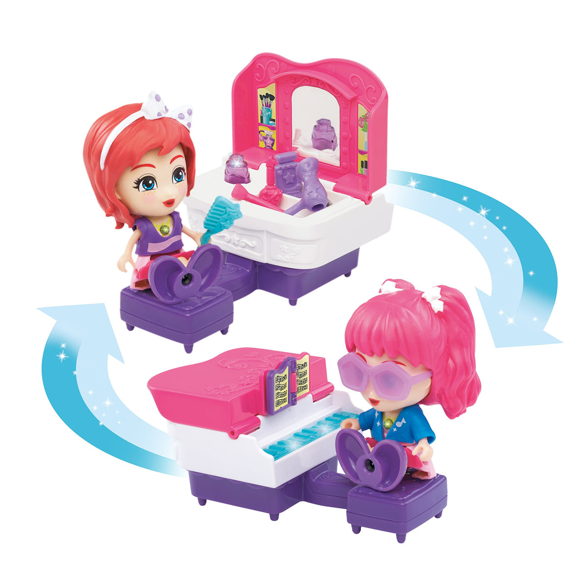 VTech Flipsies Jazzs Piano and Vanity Table