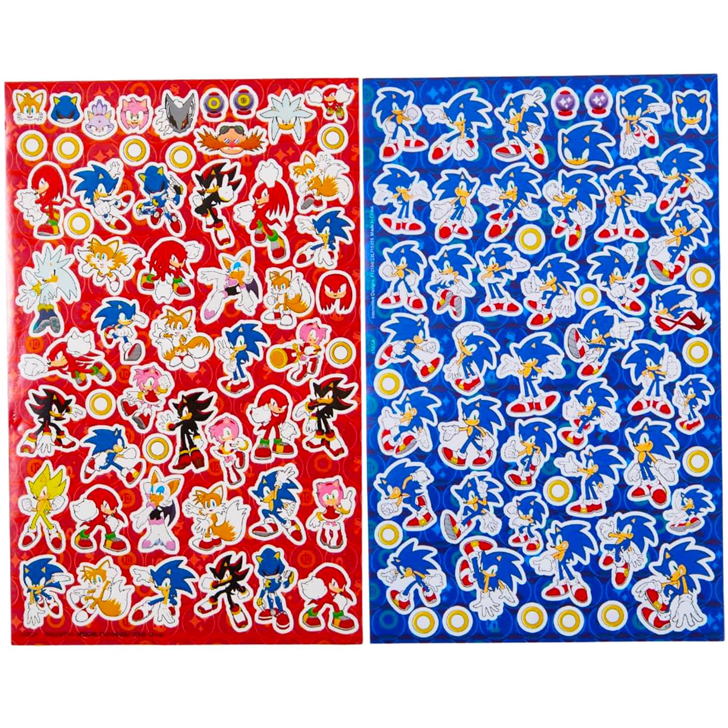 Sonic The Hedgehog Art Set for Kids, Toddlers - 30 Pc Bundle with Sonic Coloring Sketchpad, Stickers, Crayons, More | Sonic Drawing Pad Activity Kit