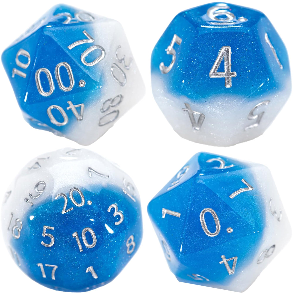 Gate Keeper Games Double Dice - Stormwind Fallacy - 7pc RPG Set