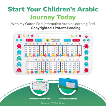 My Salah Mat My Quran Pad | Interactive Arabic Learning Pad for Kids