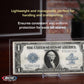 BCW Large Bill Deluxe Currency Holders - 50ct | Archival Safe Bill Protectors | High Clarity Double-Polished Clear Vinyl | for Collectors and