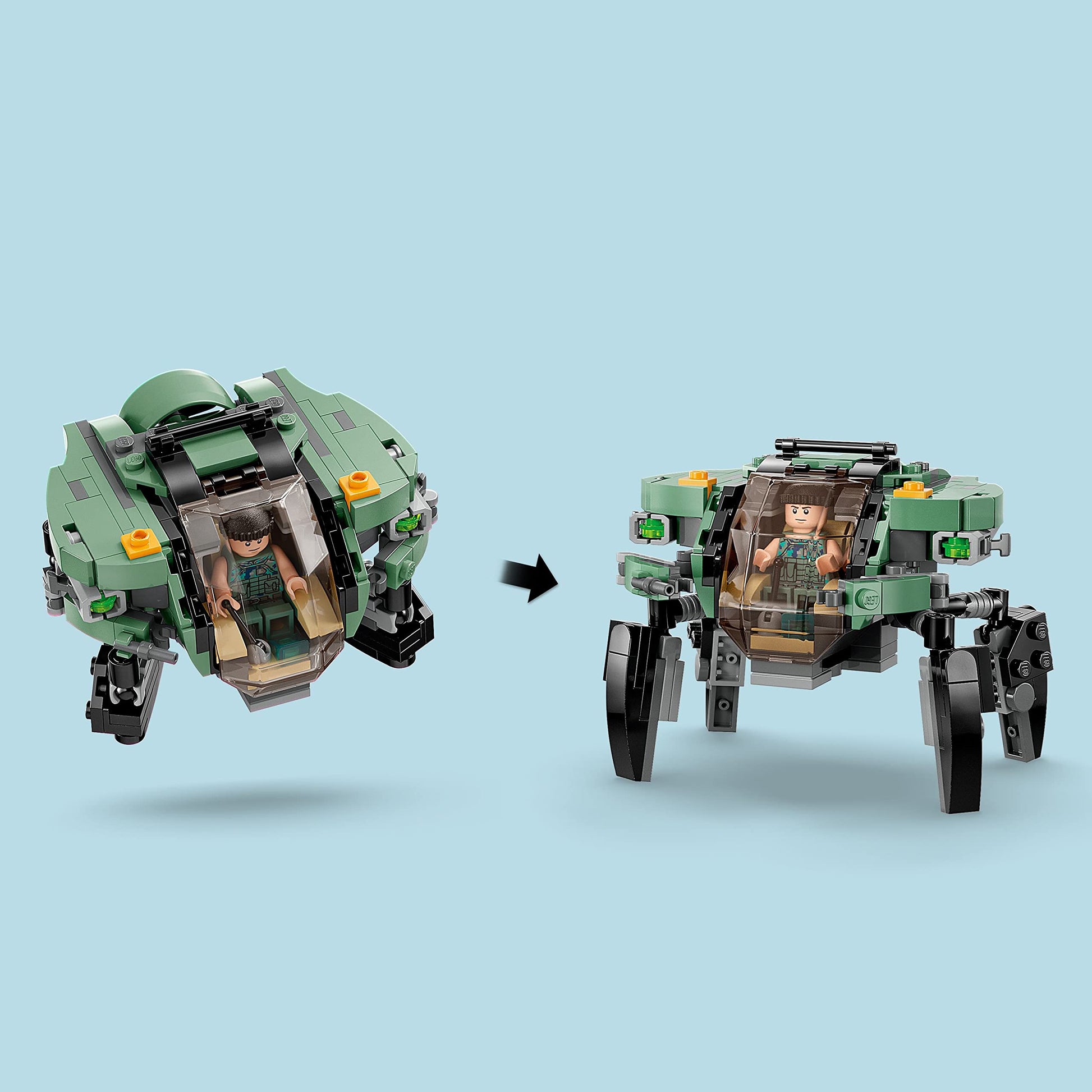 LEGO Avatar: The Way of Water Payakan The Tulkun & Crabsuit 75579, Building Toy Set, Movie Underwater Ocean with Whale-Like Sea Animal Creature Figure