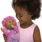 Cabbage Patch Kids Official, Newborn Baby African American Girl Doll - Comes with Swaddle Blanket and Unique Adoption Birth Announcement 9 Inches