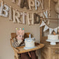 Capiont First Birthday Celebration Hat - Baby 1st Birthday Party Decoration Supplies Crown,Anniversary Milestone Celebration Baby Hat,Cake Smash Props