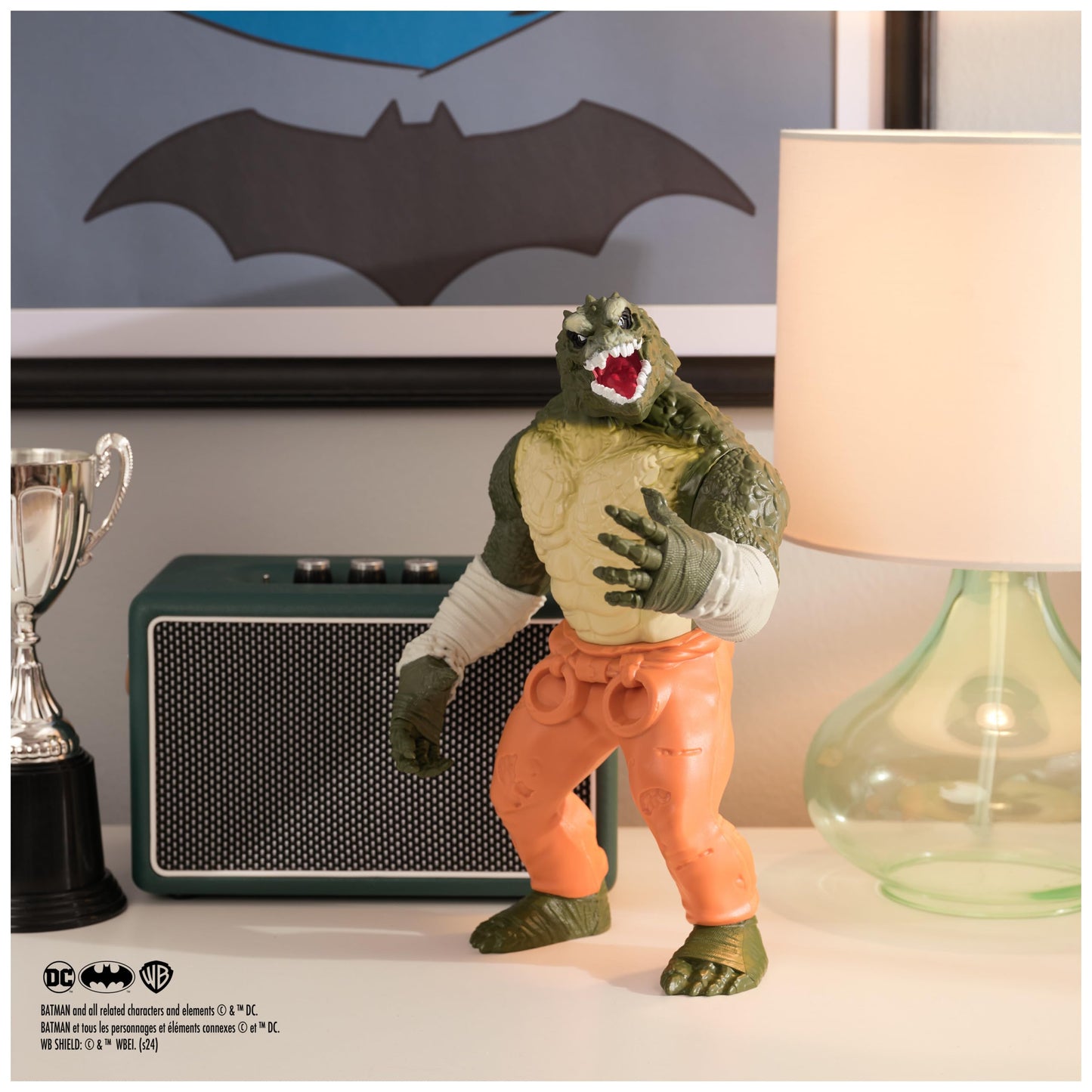 DC Comics, Batman Giant Series Killer Croc Action Figure, 12-inch Super Hero Collectible Kids Toys for Boys and Girls Ages 3 and Up