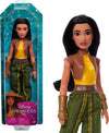 Mattel Disney Princess Raya Doll in Signature Fashion with Removable Pants, Boots and Arm Cuffs, Posable & Collectible, Inspired by Movie