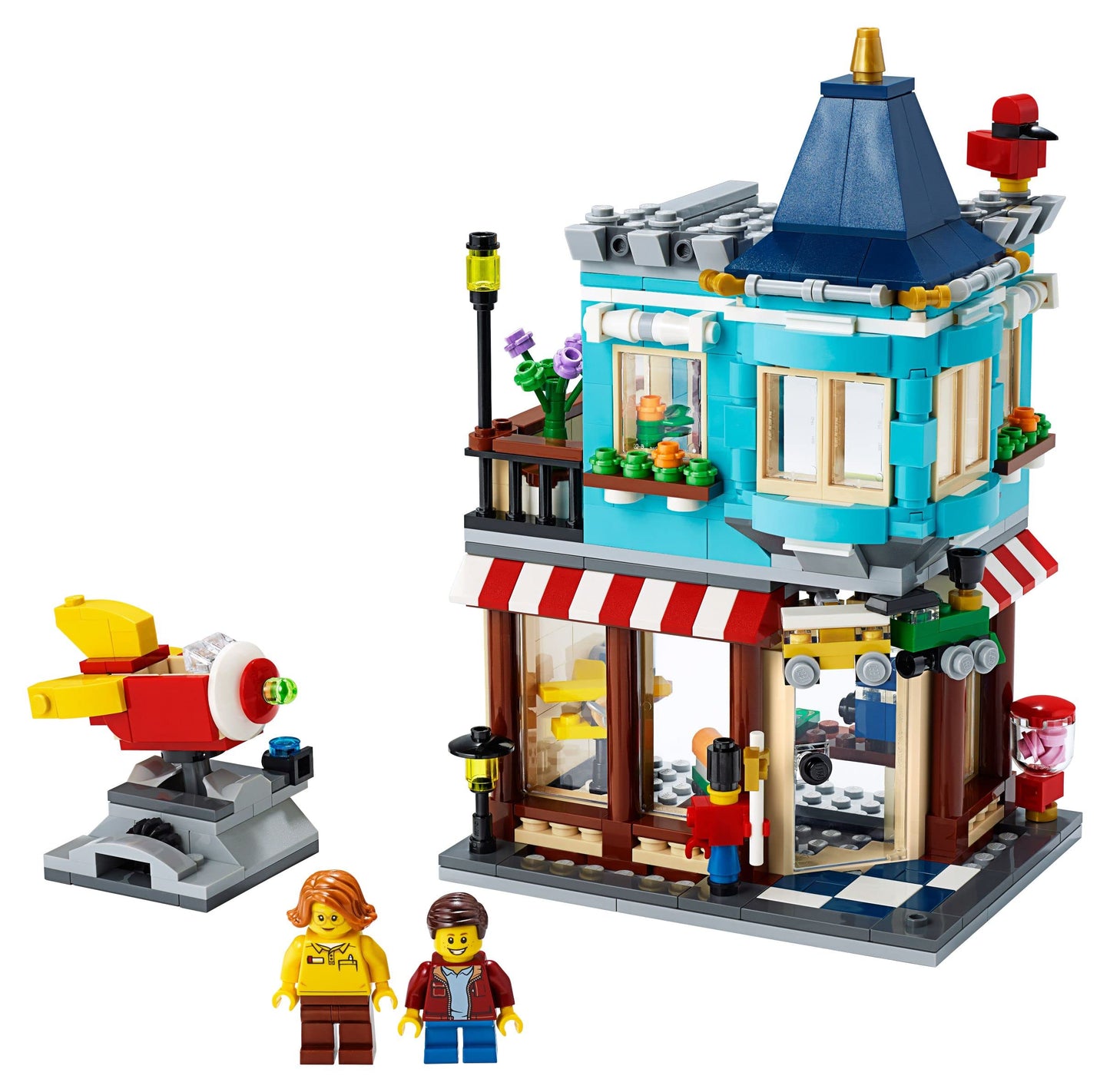 LEGO Creator 3in1 Townhouse Toy Store 31105, Cool Buildable Toy for Kids Building Kit (554 Pieces)