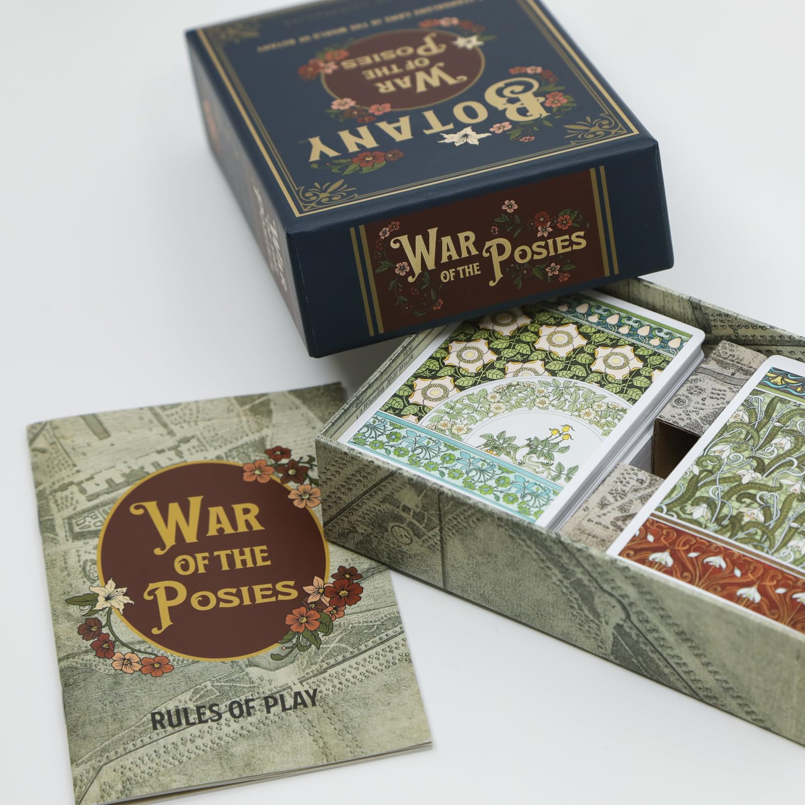 Botany: War of the Posies | Family Strategy Game for Young Botanists and Adults | Ages 8+ | for 2-4 Players | Average Playtime 30 mins | Perfect