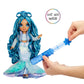 Rainbow High Winter Wonderland Skyler - Blue 11” Fashion Doll with Magic Snow Hidden in Fashion That Puffs Up with Water, and Snowman Kit, for Kids
