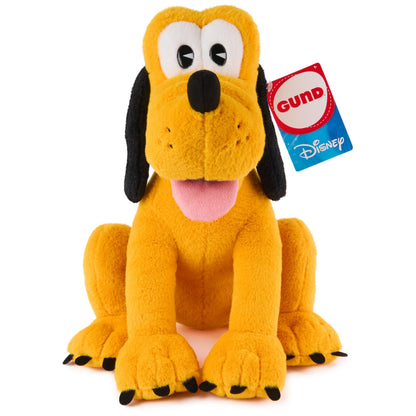 GUND Disney Official Pluto 14-Inch Deluxe Plush Toy for Ages 1+