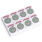YMI Set of 8 American Mahjong Joker Replacement Tiles, White Melamine Set