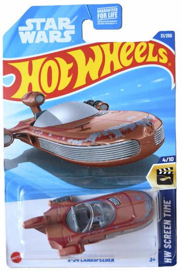 Hot Wheels X-34 Landspeeder, HW Screen Time 4/10 [Brown] 31/250