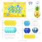 Cartoon Sponge Balloon Arch Kit-Blue Green Yellow Balloons Birthday Decorations For Boys girl,Party Decor Supplies Girls Including Happy Birthday