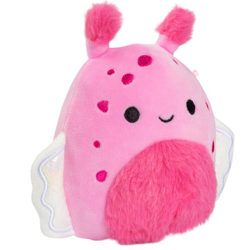 Squishmallows Original 5-Inch Shabnam The Pink Sea Slug - Official Jazwares Mini Plush - Collectible Soft & Squishy Little Stuffed Animal Toy - Gift