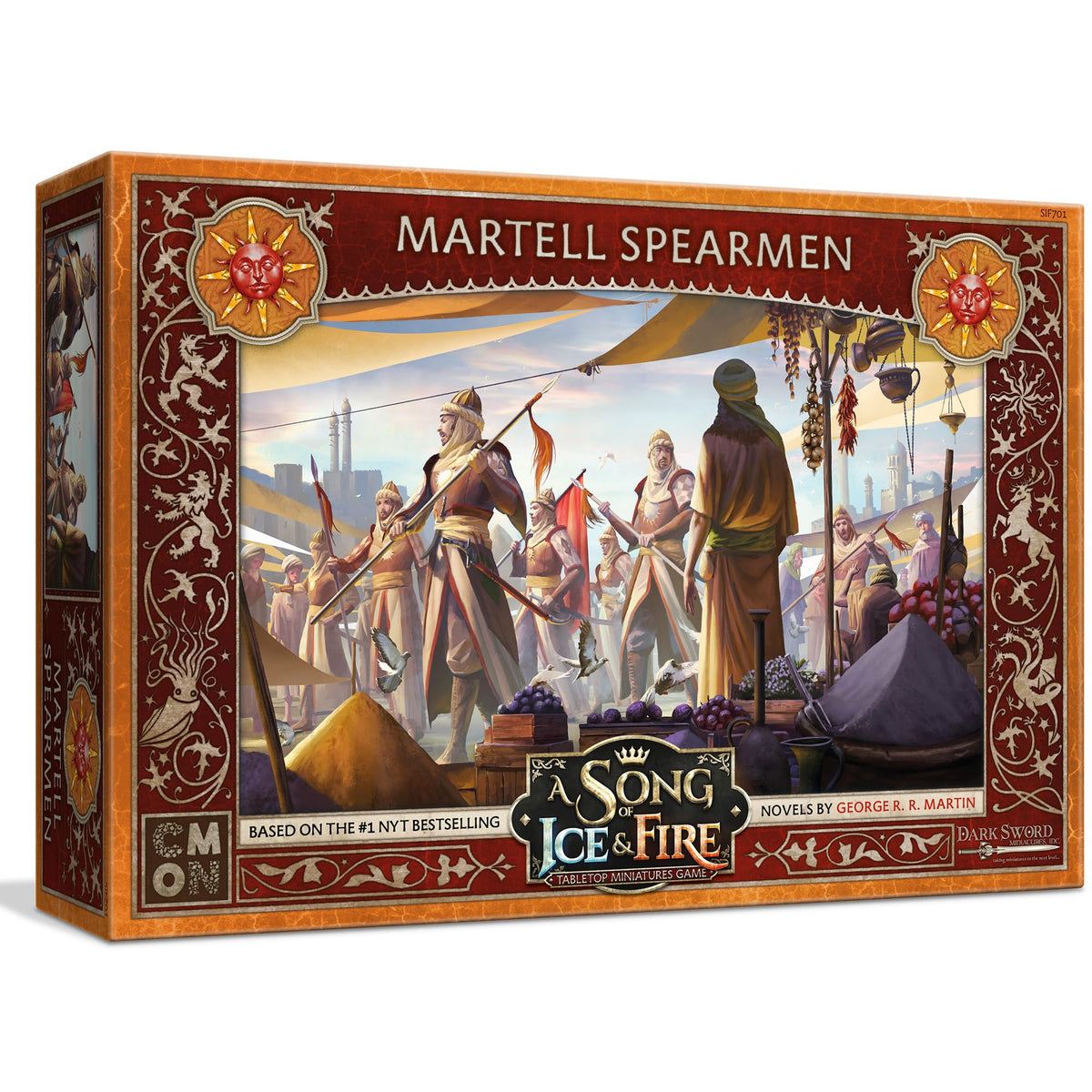 CMON A Song of Ice & Fire Martell Spearmen Unit Box