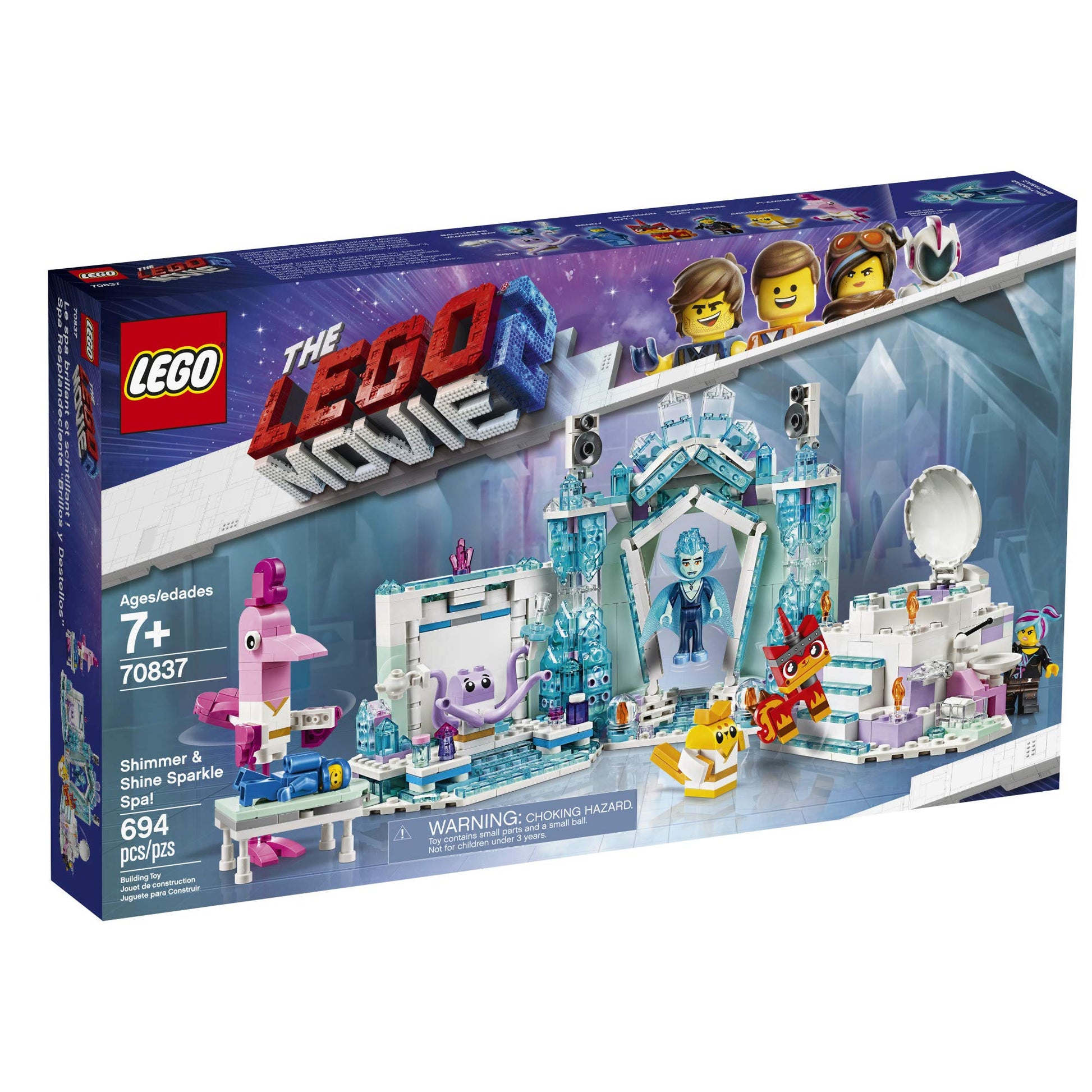 LEGO THE LEGO MOVIE 2 Shimmer & Shine Sparkle Spa; 70837 Building Kit (691 Pieces)
