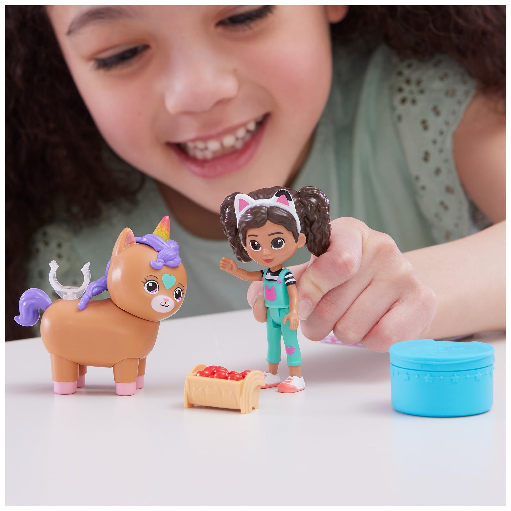 Gabby's Dollhouse, Gabby Girl and Kico The Kittycorn Toy Figures Pack, with Accessories and Surprise Kids’ Toys for Ages 3 and up