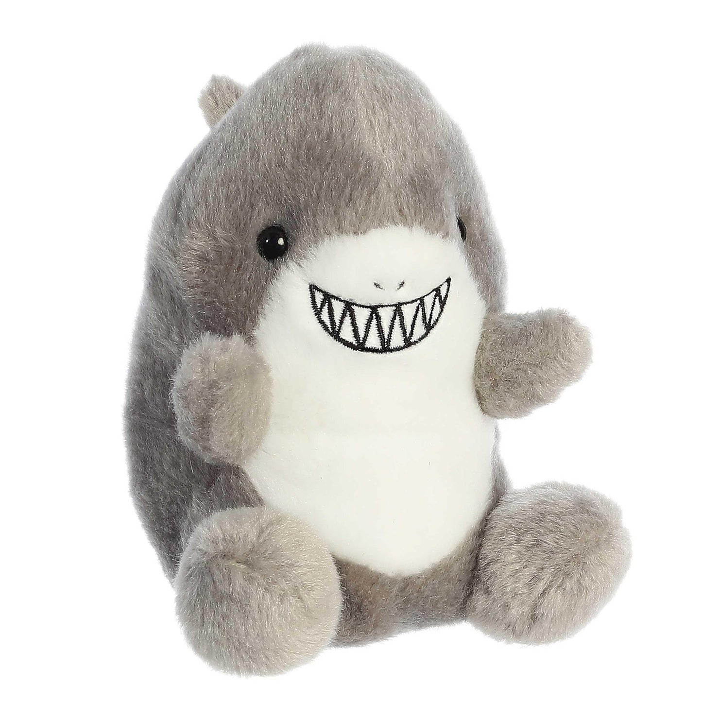 Aurora® Adorable Palm Pals™ Chomps Shark™ Stuffed Animal - Fun Collectible Plush for Kids and Adult Collectors - Perfect for Decorating Rooms