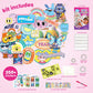 Wall Collage Kit for Teen & Tween Girls - 1000+ Piece DIY Arts Crafts Kit for 8-16 Teens Bedroom Aesthetic Room Decor, Creative Birthday Gifts Craft