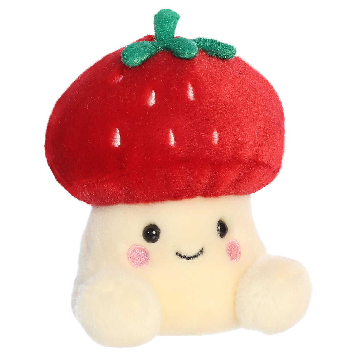 Aurora Palm Pals 5.5" Lucy Strawberry Mushroom Adorable Plush