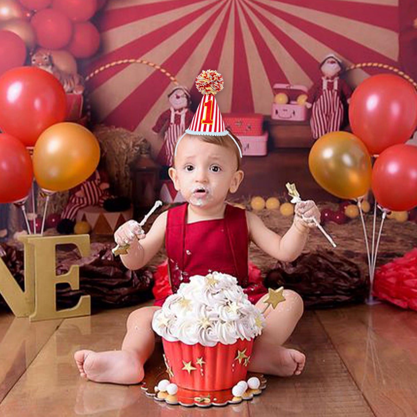 Gostman Carnival 1st Birthday Party Hat