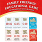 Continuum Games Perfect Timing Game - Tell Time Cooperative Board Game for Kids - Fun Educational Family Game to Learn How to Read a Clock