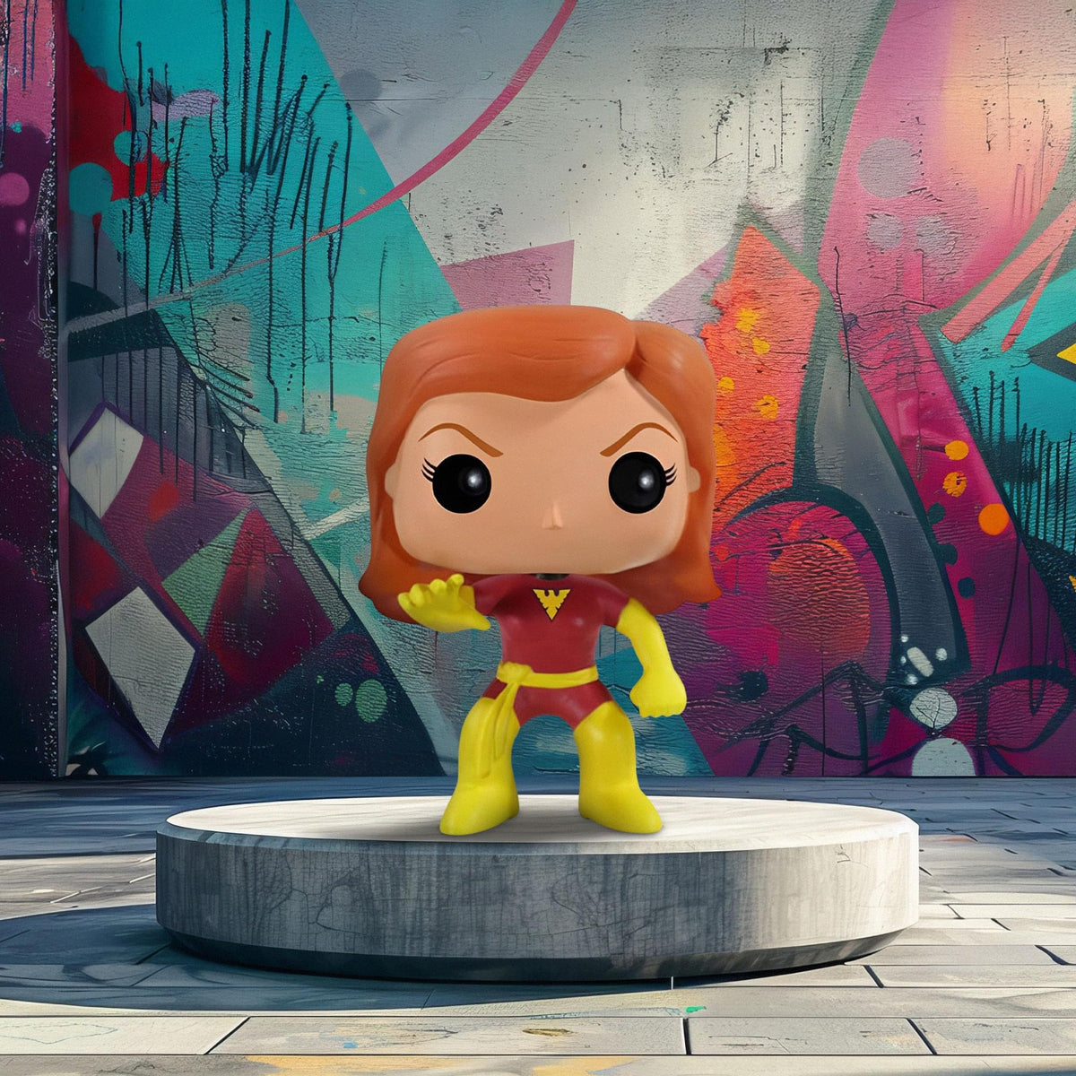 Funko POP Marvel Bobble Figure, Dark Phoenix