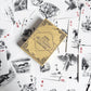 Black Lotus Alice in Wonderland Playing Cards Poker Deck 54 Cards All Different Vintage Retro Classic Style for Party Game
