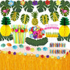 Tropical Luau Party Decoration Pack Hawaiian Beach Theme Party Favors