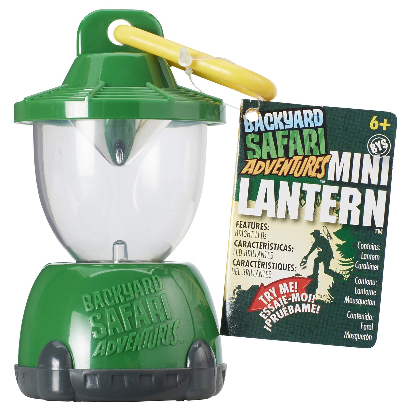 Backyard Safari Mini Lantern Kids Outdoor Activity, Perfect Toy for Backyard Adventures, Bright LEDs, Allows Children to Use their Imagination,