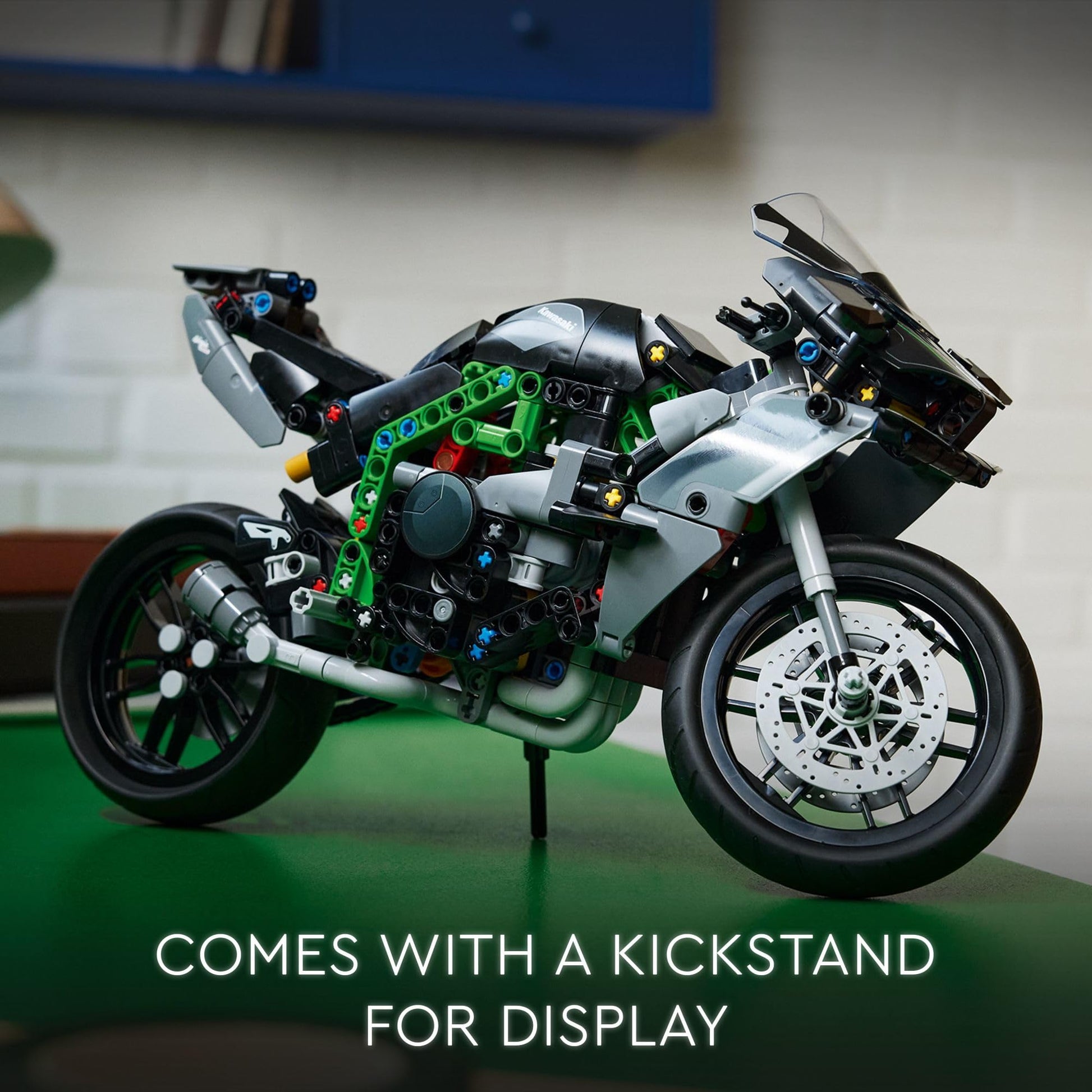 LEGO Technic Kawasaki Ninja H2R Motorcycle Toy - Building Toys for Kids, Boys & Girls, Ages 10+ - Kickstand for Display - Model Kit Birthday Gift