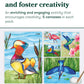 Relish Magnificent Birds Aquapaints - Pack of 5 Reusable Water Painting Activities, Products & Aids for Elderly