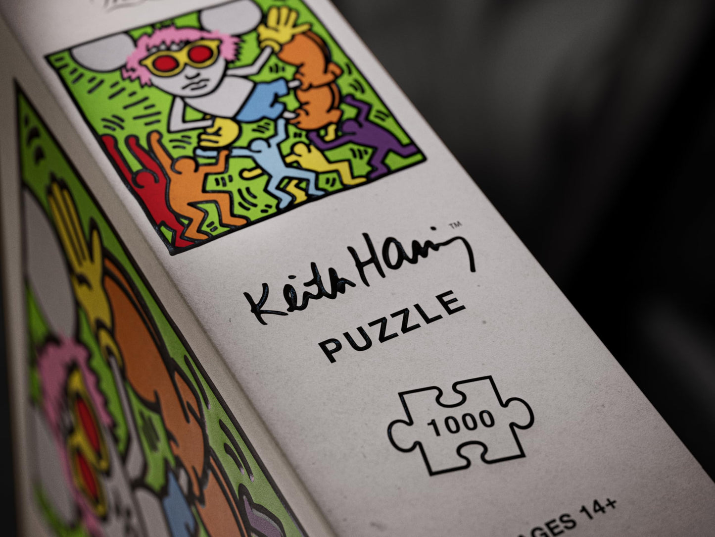 theory11 Keith Haring Jigsaw Puzzle, 1000 Piece Jigsaw Puzzle, Officially Licensed Merchandise & Collectibles - Precision Fit and Premium Quality