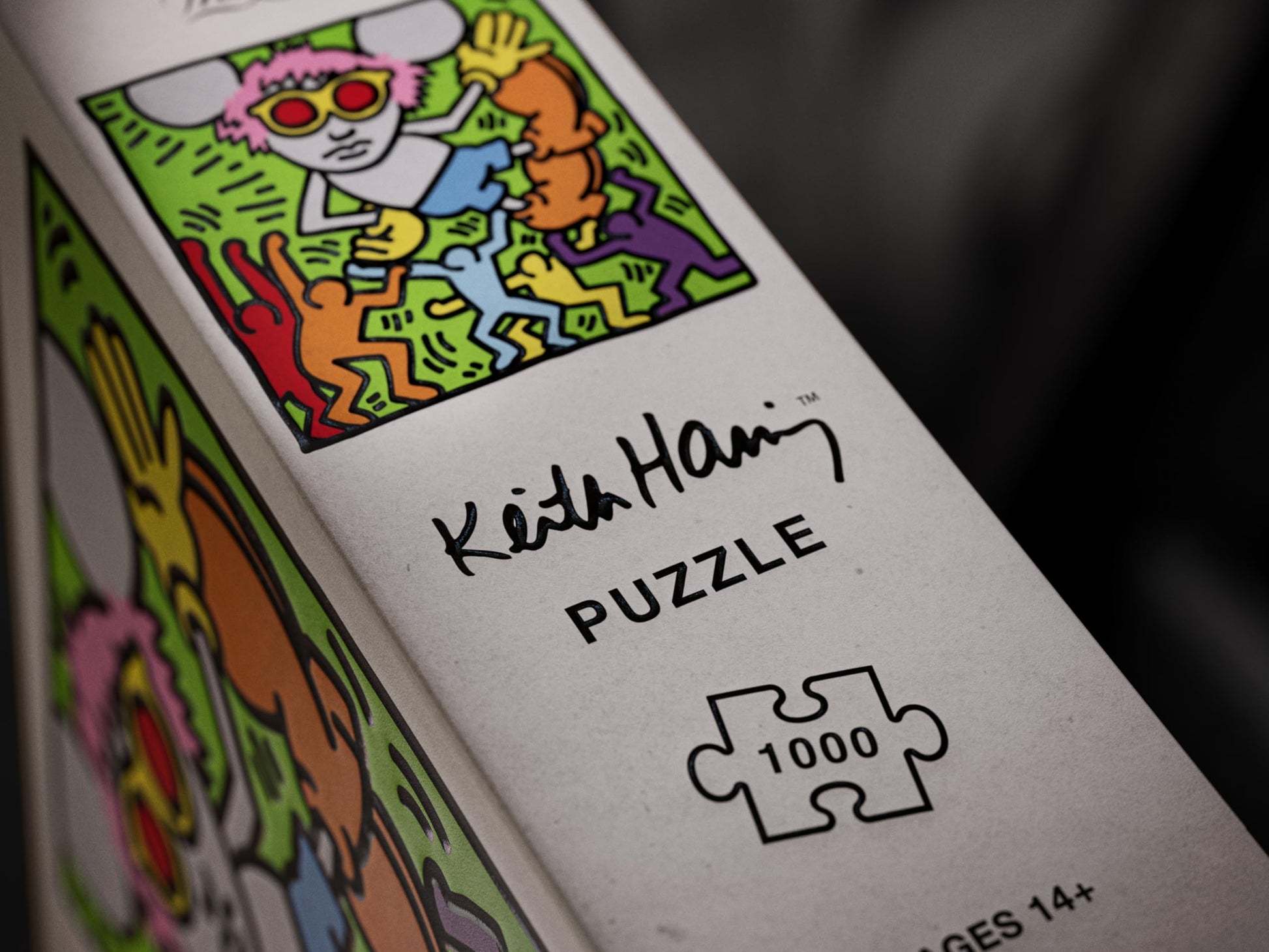 theory11 Keith Haring Jigsaw Puzzle, 1000 Piece Jigsaw Puzzle, Officially Licensed Merchandise & Collectibles - Precision Fit and Premium Quality