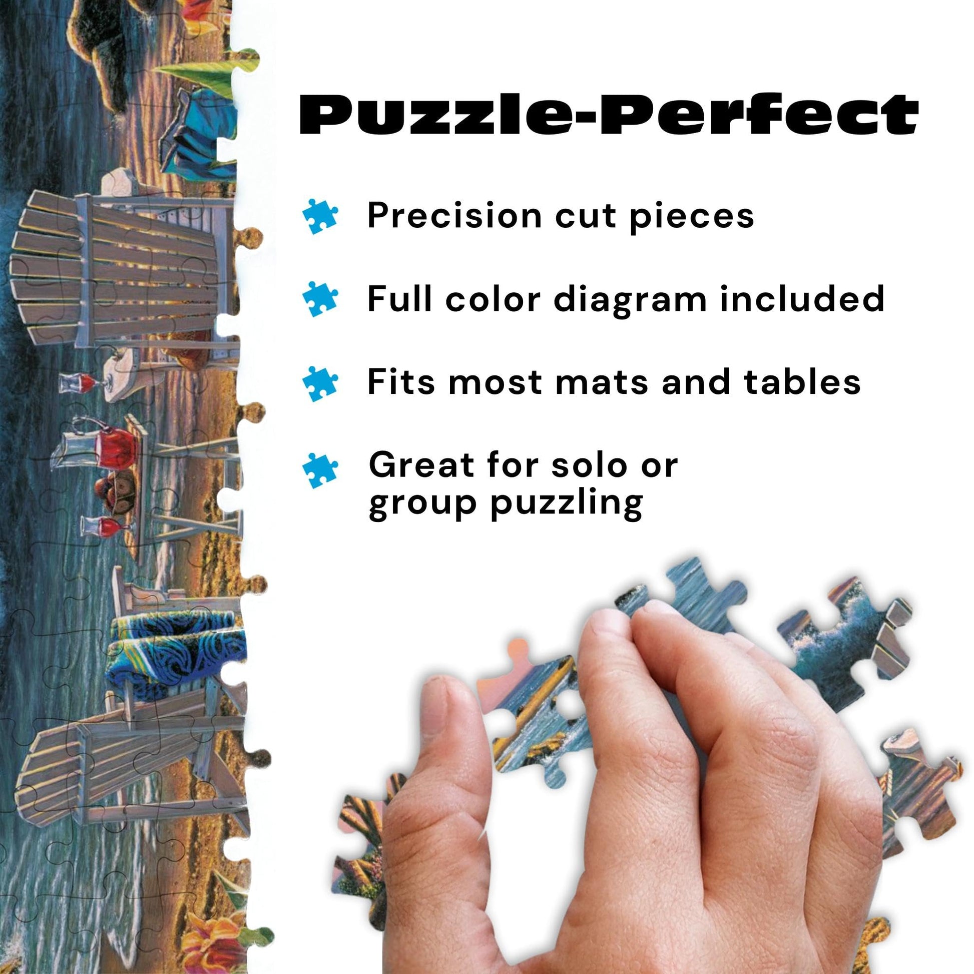 Buffalo Games - Kim Norlien - Summertime - 500 Piece Puzzle for Adults