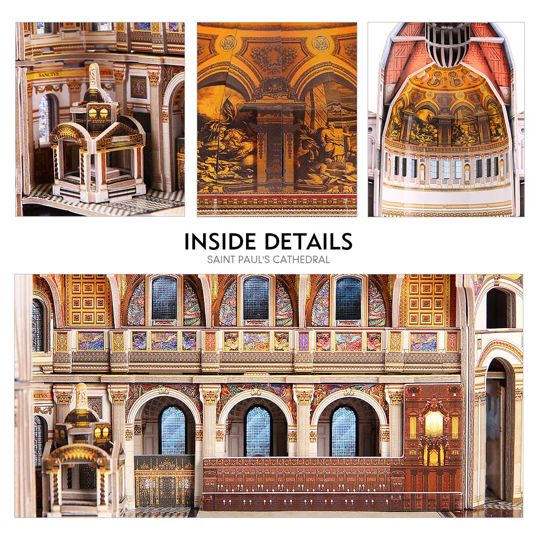 CubicFun 3D Puzzles for Adults - Large Saint Paul's Cathedral 3D Puzzle