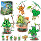 CinamixBrax Koroks Building Set, 5 Characters Building Block Sets for BOTW Fans, Cute Game Merch Action Figures, Great Toys Gifts for Fans Kids Adults
