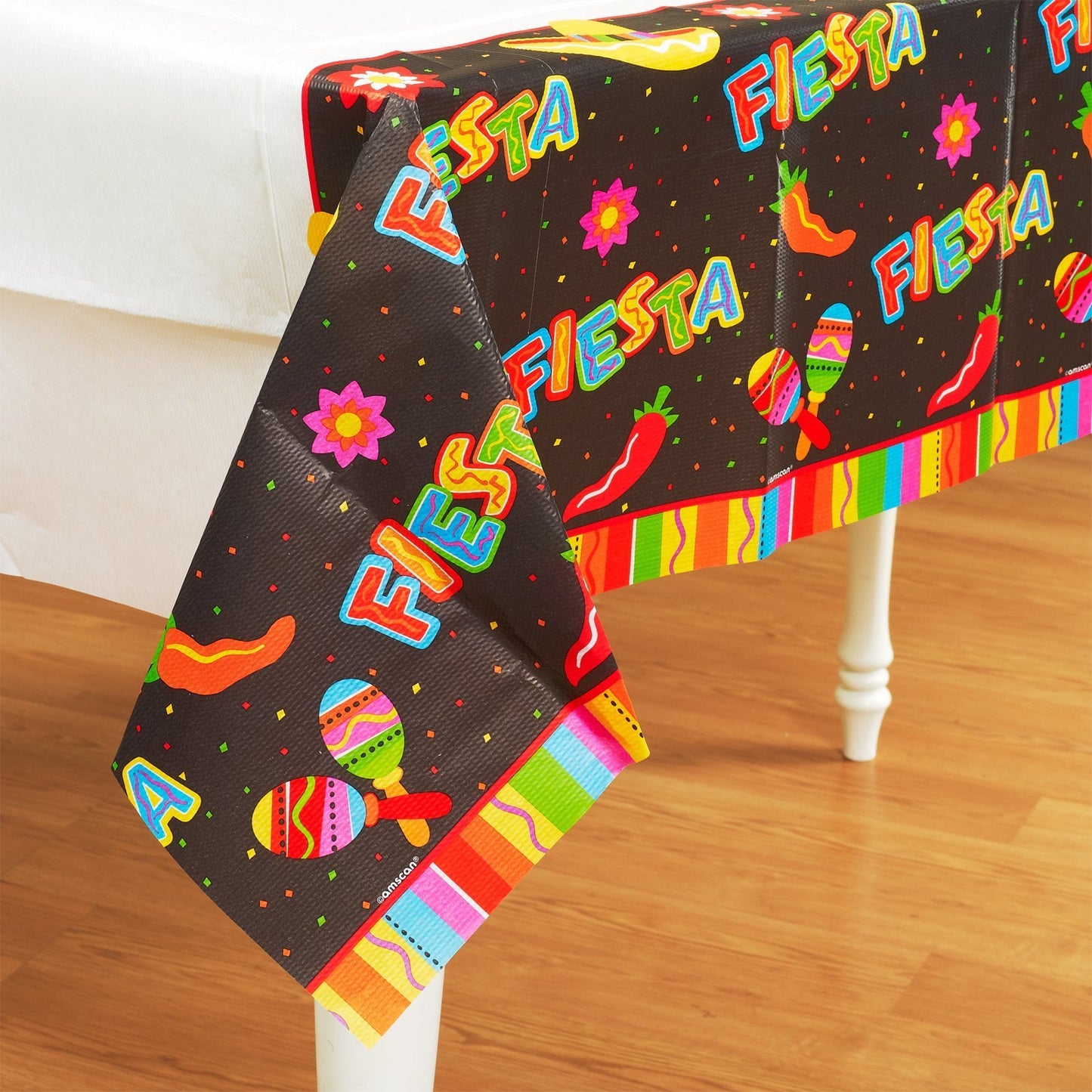 Amscan Fiesta Cinco De Mayo Table Cover | Party Tableware