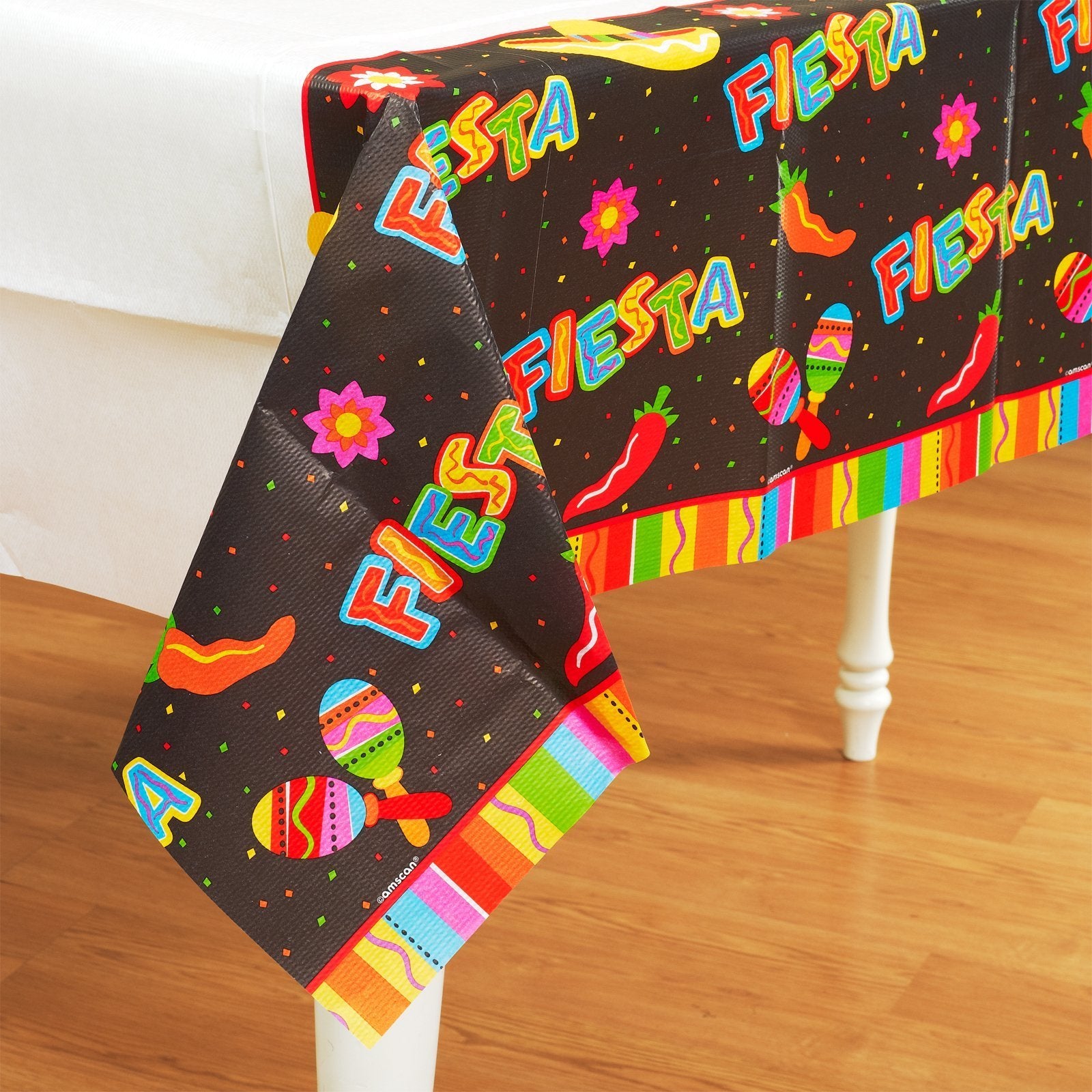 Amscan Fiesta Cinco De Mayo Table Cover | Party Tableware