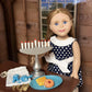 THE QUEEN'S TREASURES 18 Inch Doll Food Accessory, 22 Piece Authentic Hanukkah Play SetIntended for use with American Girl Dolls