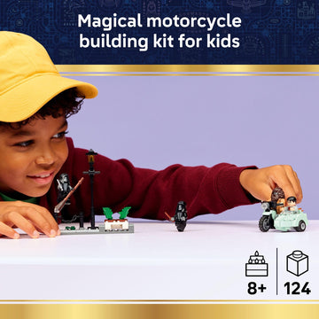 LEGO Harry Potter Hagrid & Harry’s Privet Drive Escape Building Toy for Boys & Girls - Pretend Play Set for Kids, Ages 8+ - W/Mini Hagrid's Motorcycle