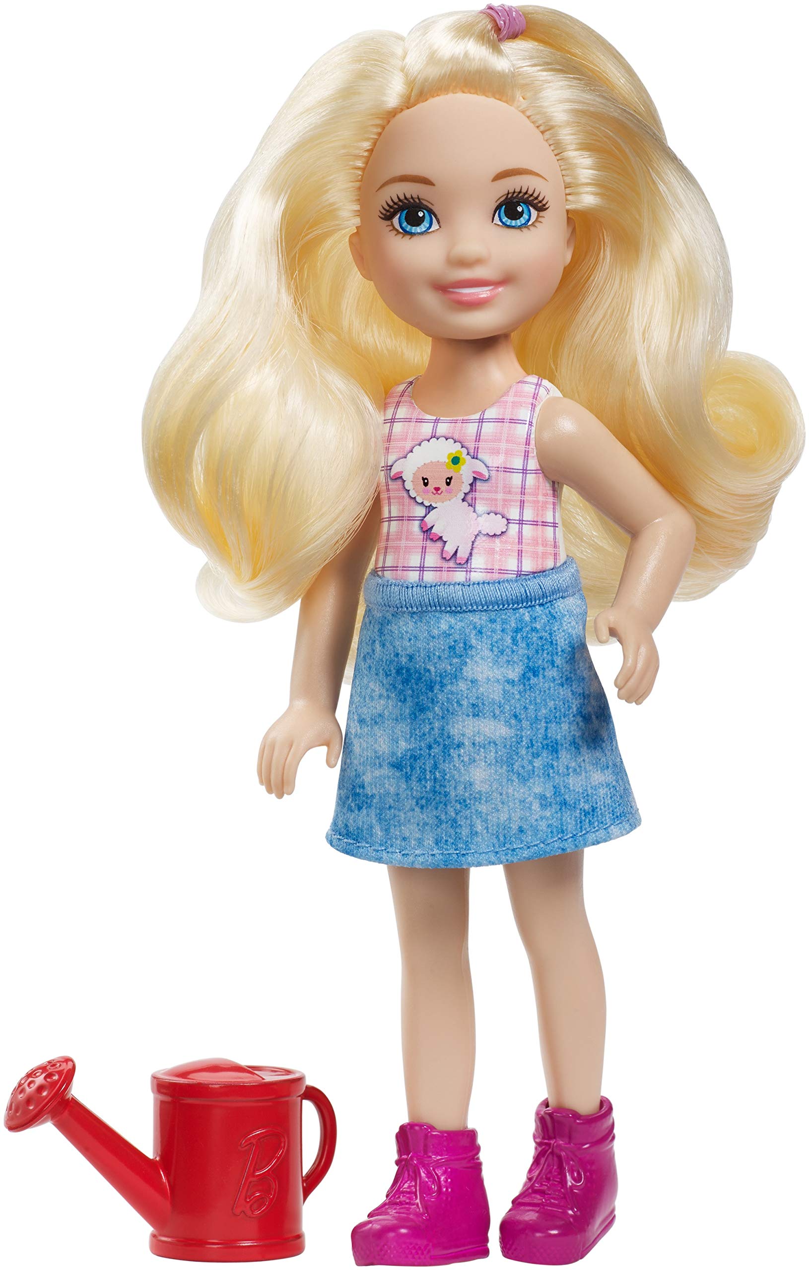 Barbie Sweet Orchard Farm Chelsea Doll, Blonde, with Watering Can