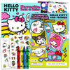 SANRIO Hello Kitty and Friends Coloring Book Jumbo Set - Bundle Activity Book Featuring My Melody, Kuromi, Keroppi, More Plus Stickers, Crayons |