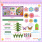 Crafts for Girls 8-12 - Make Your Own GEM Art Flower Bouquet - Arts and Crafts for Kids Ages 8-12 - Diamond Art Kits for Kids - 5D Dimond Art