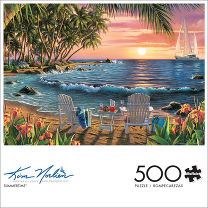 Buffalo Games - Kim Norlien - Summertime - 500 Piece Puzzle for Adults