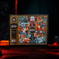 theory11 Star Wars Jigsaw Puzzle - 1,000 Pieces with Gold Foil Accents, Official Lucasfilm Collectible with Carrying Pouch