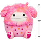 Squishmallows Original 12in Caparinne the Pink Bigfoot Boba Drink - Official Jazwares Plush (Medium-Sized)