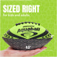 Activ Life Water Football for Pool, Beach, Outdoor, 9.5-inch Waterproof Pool Toys for Kids Aged 6-14, Heavy-Duty Water Ball, Double Lacing for Easy